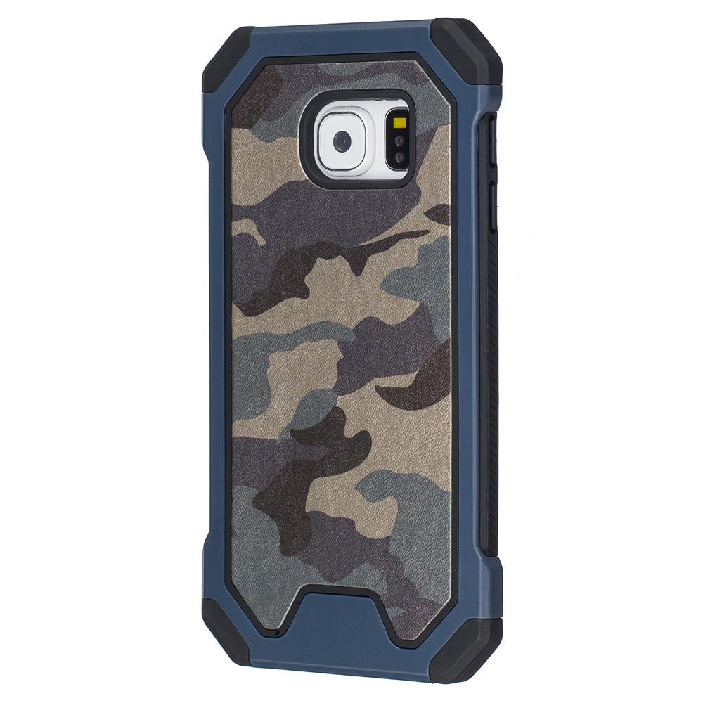 Outdoor Case für Samsung Galaxy S6 Edge TPU Hybrid Camouflage
