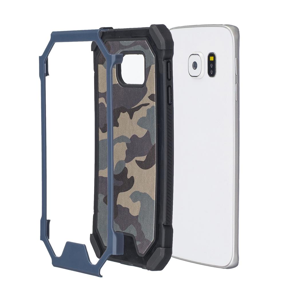 Outdoor Case für Samsung Galaxy S6 Edge TPU Hybrid Camouflage