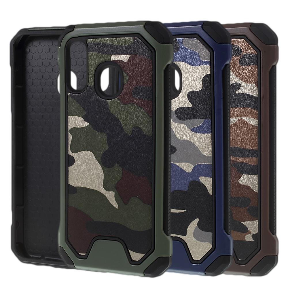 Outdoor Case für Samsung Galaxy A40 TPU Hybrid Camouflage