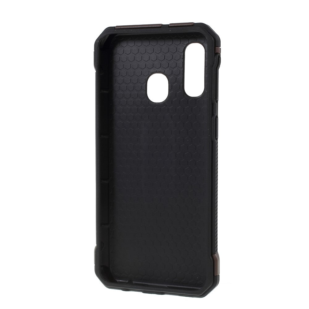 Outdoor Case für Samsung Galaxy A40 TPU Hybrid Camouflage