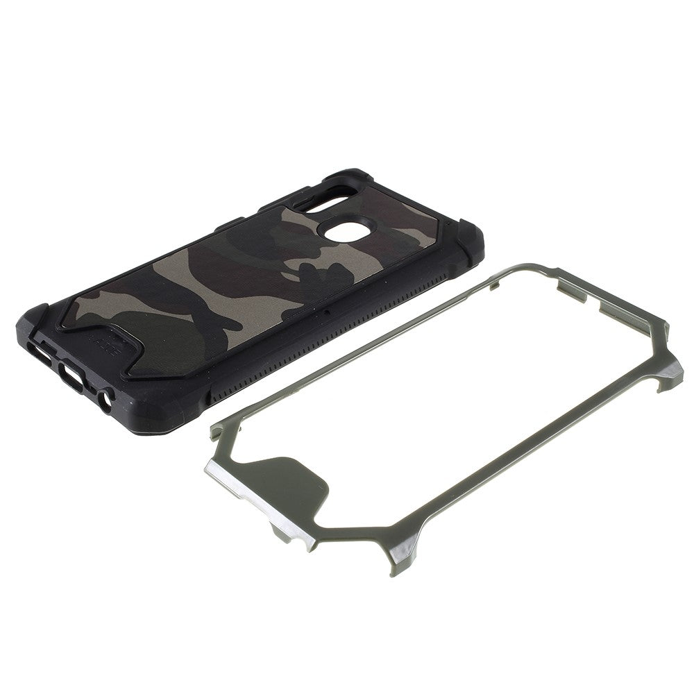 Outdoor Case für Samsung Galaxy A20e TPU Hybrid Camouflage
