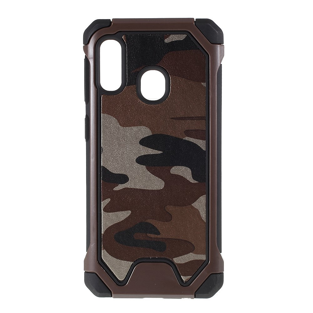 Outdoor Case für Samsung Galaxy A20e TPU Hybrid Camouflage
