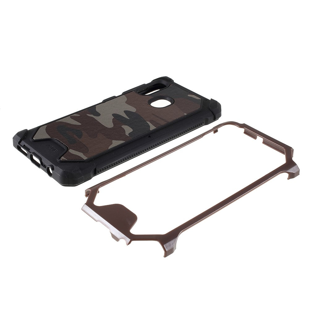 Outdoor Case für Samsung Galaxy A20e TPU Hybrid Camouflage