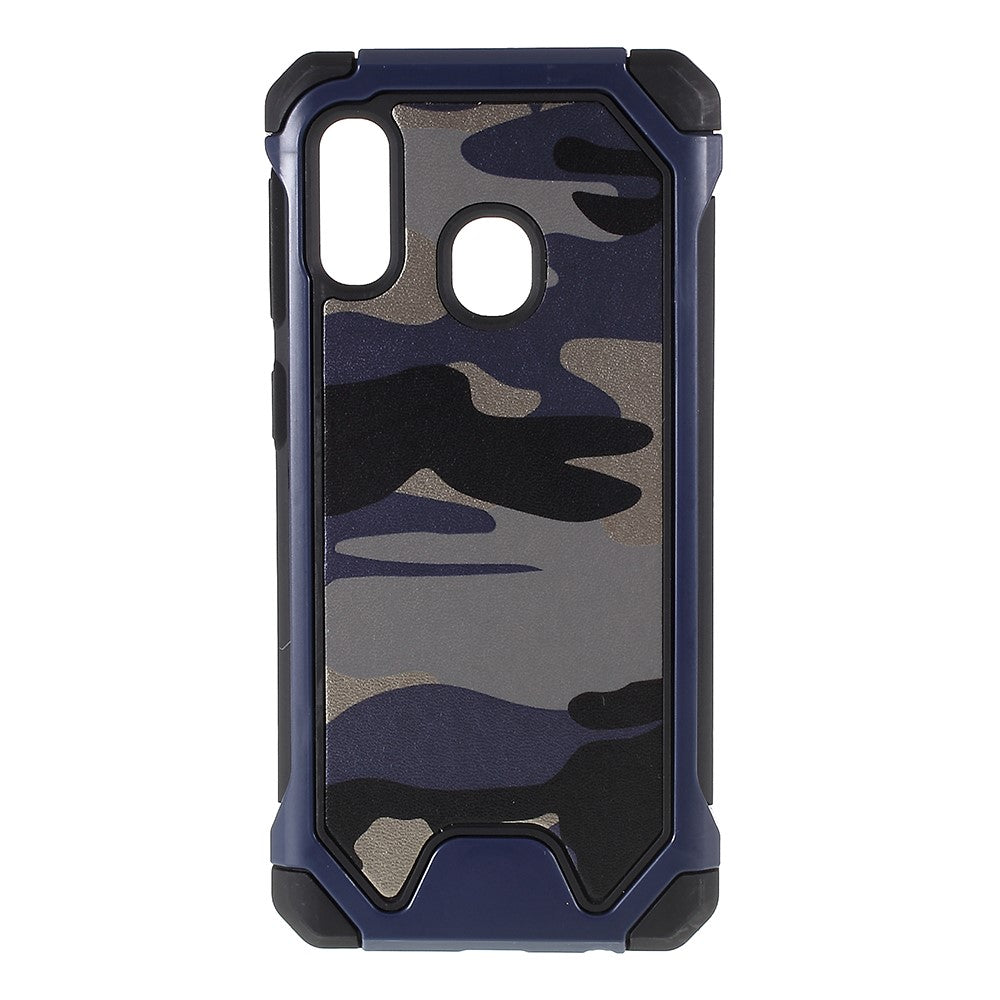 Outdoor Case für Samsung Galaxy A20e TPU Hybrid Camouflage