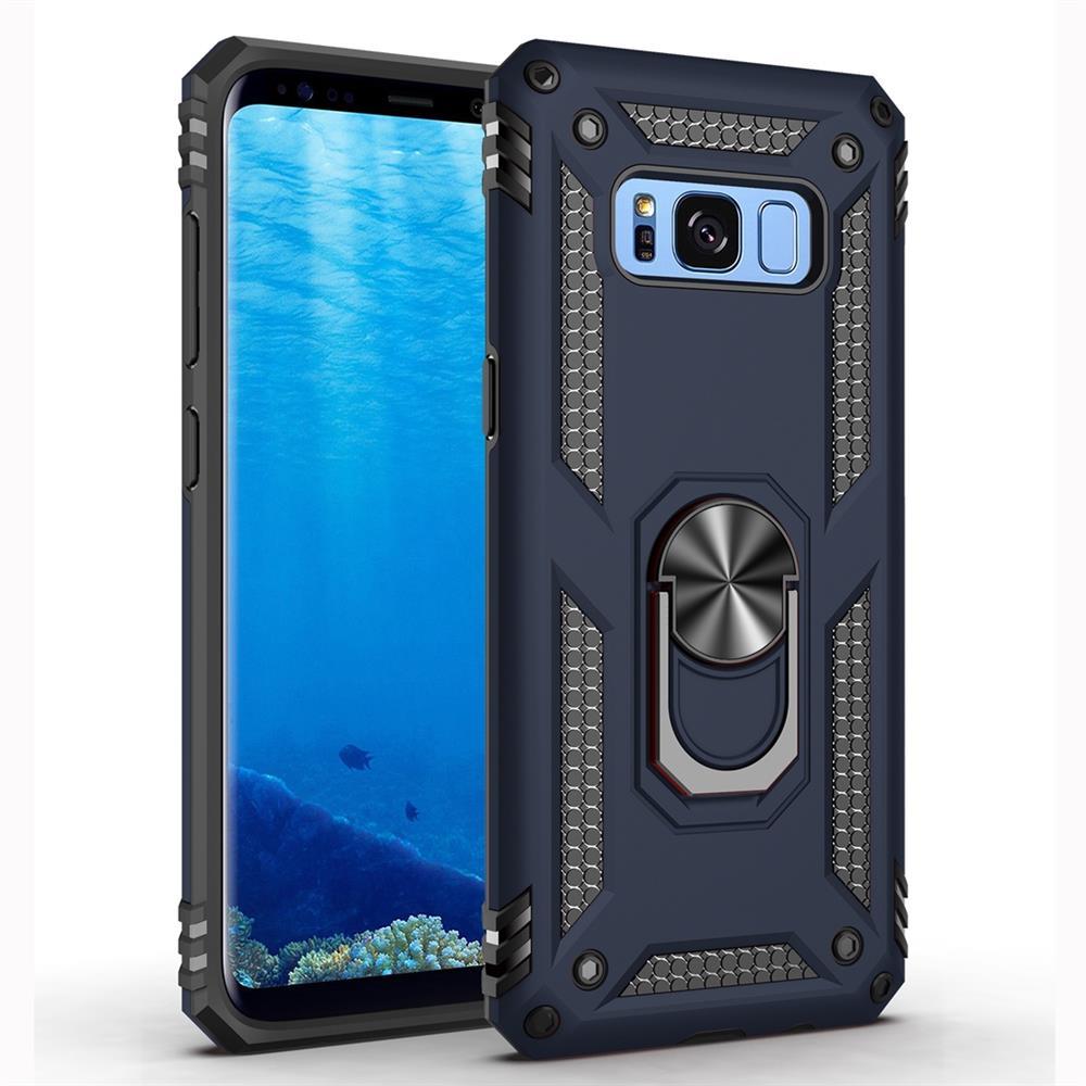 Outdoor Case für Samsung Galaxy S8 TPU Hybrid Sergeant Armor Metall Ring Hülle