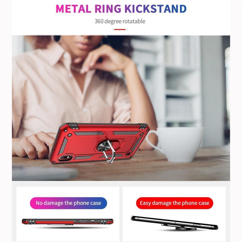Outdoor Case für Samsung Galaxy A10 TPU Hybrid Sergeant Armor Metall Ring Hülle