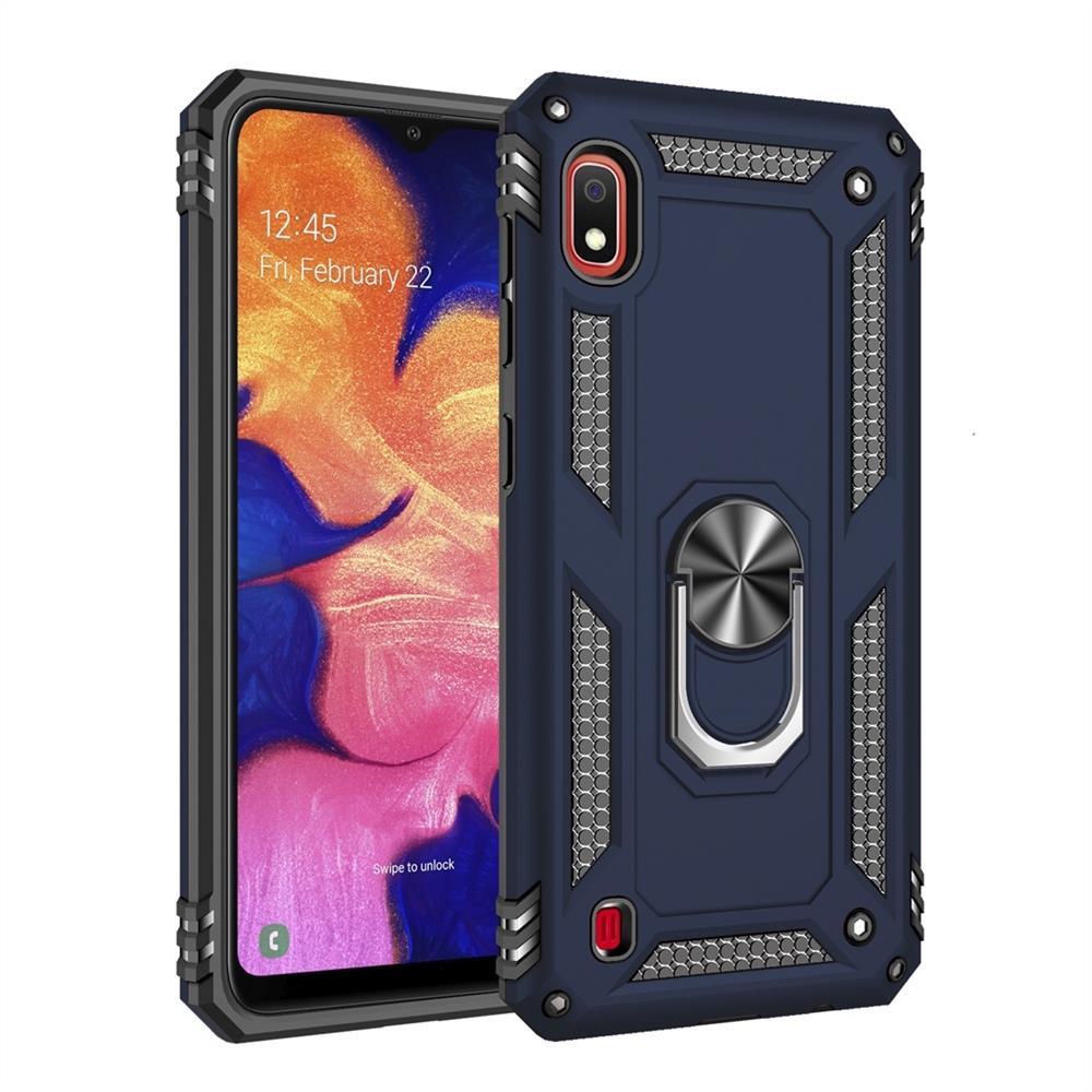 Outdoor Case für Samsung Galaxy A10 TPU Hybrid Sergeant Armor Metall Ring Hülle
