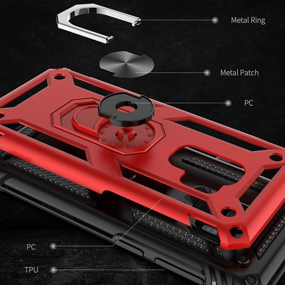 Outdoor Case für Samsung Galaxy S9 TPU Hybrid Sergeant Armor Metall Ring Hülle