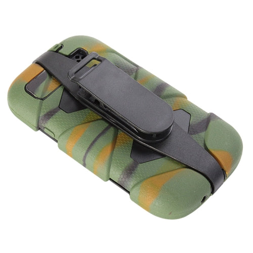 Samsung Galaxy S3 I9300 Outdoor Case Military Duty Silikon Heavy Belt Gürtelclip
