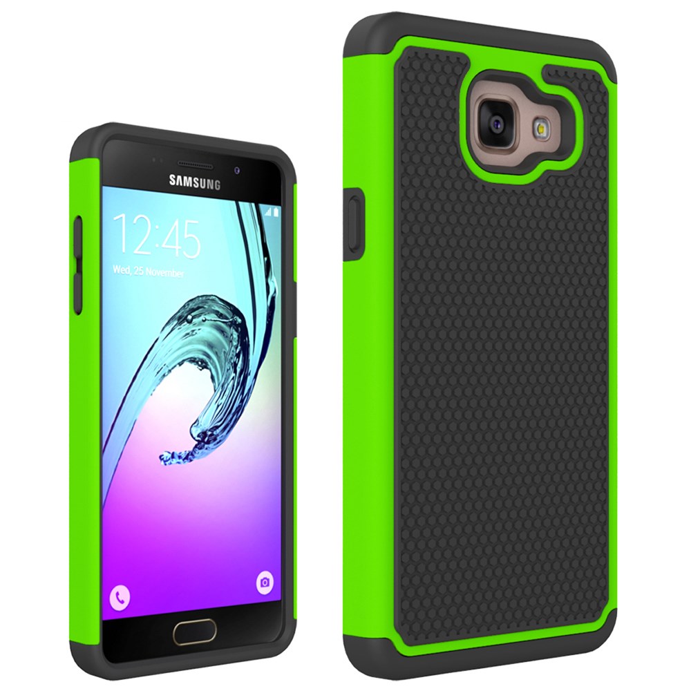 Outdoor Case für Samsung Galaxy A5 A510F (2016) Silikon Hybrid Football Grain