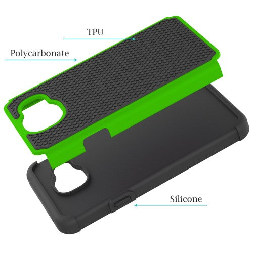 Outdoor Case für Samsung Galaxy A3 A310F (2016) Silikon Hybrid Football Grain