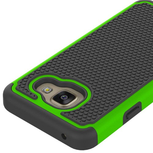 Outdoor Case für Samsung Galaxy A3 A310F (2016) Silikon Hybrid Football Grain