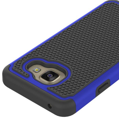 Outdoor Case für Samsung Galaxy A3 A310F (2016) Silikon Hybrid Football Grain