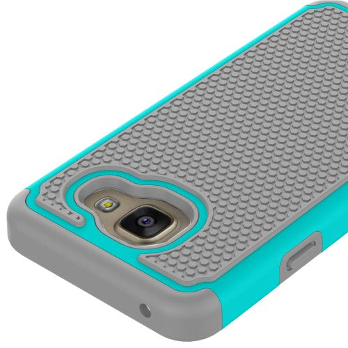 Outdoor Case für Samsung Galaxy A3 A310F (2016) Silikon Hybrid Football Grain