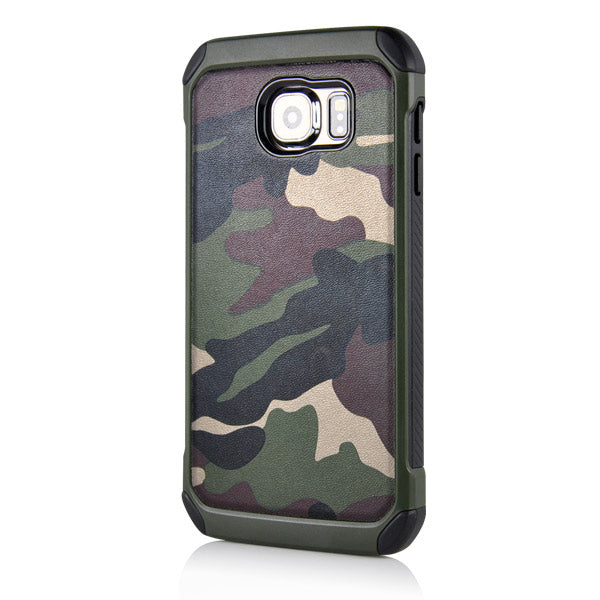 Outdoor Case für Samsung Galaxy S6 G920 TPU Hybrid Camouflage
