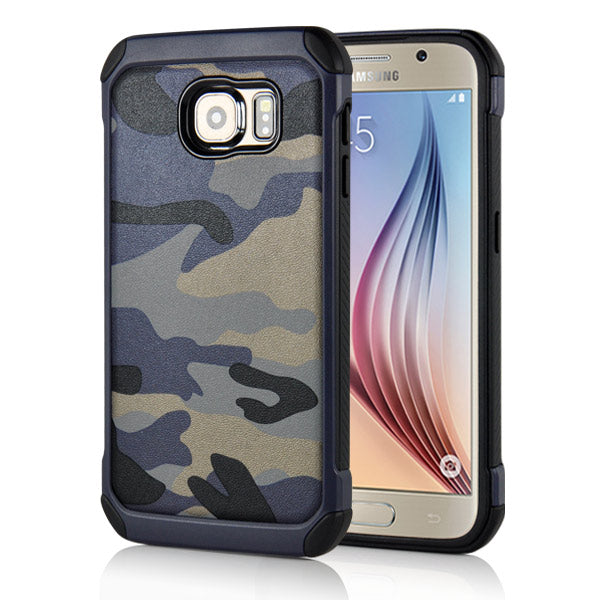 Outdoor Case für Samsung Galaxy S6 G920 TPU Hybrid Camouflage