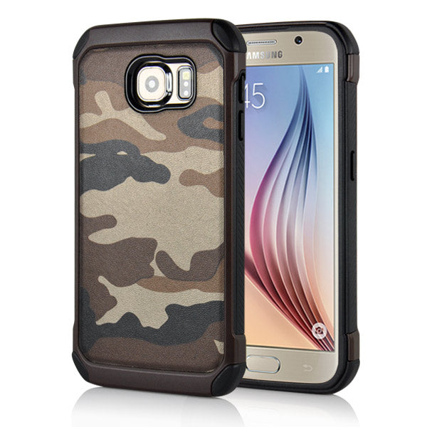 Outdoor Case für Samsung Galaxy S6 G920 TPU Hybrid Camouflage