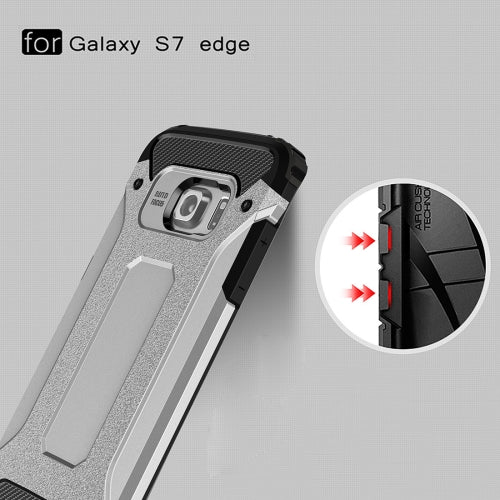 Samsung Galaxy S7 Edge G935 TPU PC Outdoor Case Hybrid Carbon Look Schutz Hülle