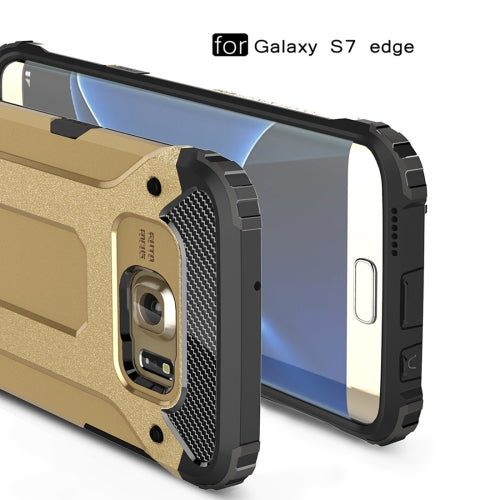 Samsung Galaxy S7 Edge G935 TPU PC Outdoor Case Hybrid Carbon Look Schutz Hülle