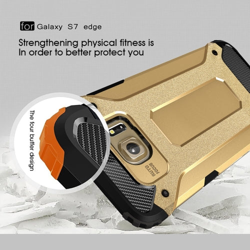 Samsung Galaxy S7 Edge G935 TPU PC Outdoor Case Hybrid Carbon Look Schutz Hülle