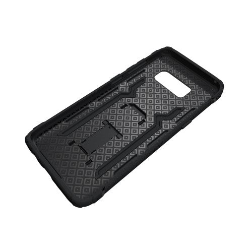 Outdoor Case für Samsung Galaxy S8 G950 PC TPU Hybrid Griffig Kickstand