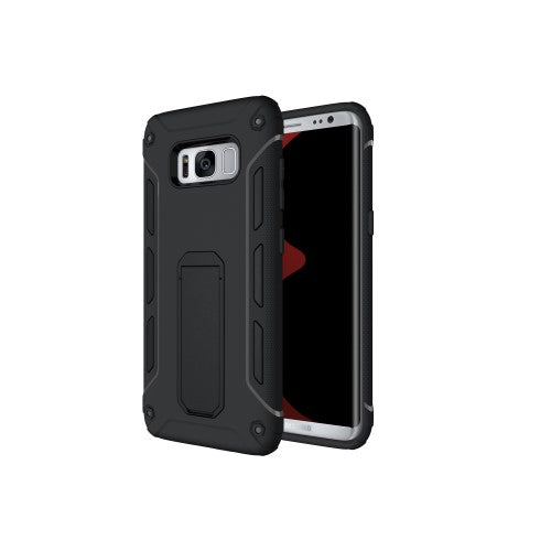 Outdoor Case für Samsung Galaxy S8 G950 PC TPU Hybrid Griffig Kickstand
