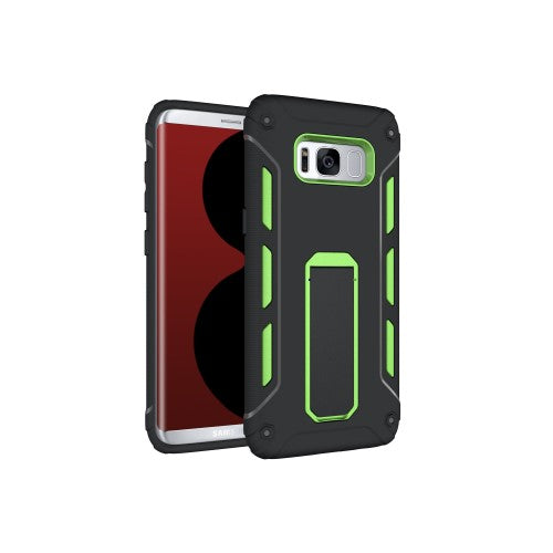 Outdoor Case für Samsung Galaxy S8 G950 PC TPU Hybrid Griffig Kickstand