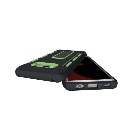 Outdoor Case für Samsung Galaxy S8 G950 PC TPU Hybrid Griffig Kickstand