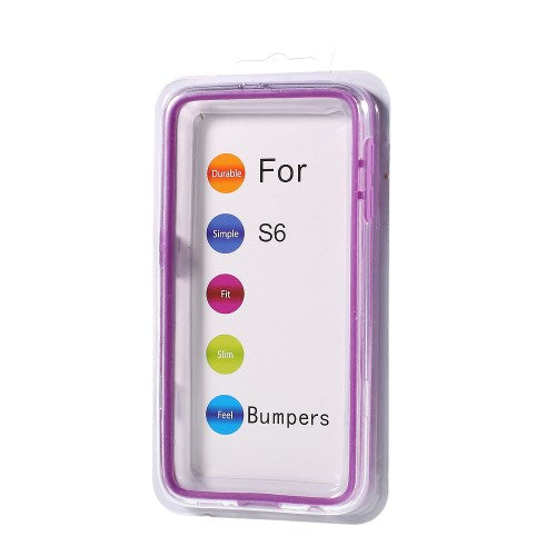 TPU Bumper für Samsung Galaxy S6 G920 Transparent