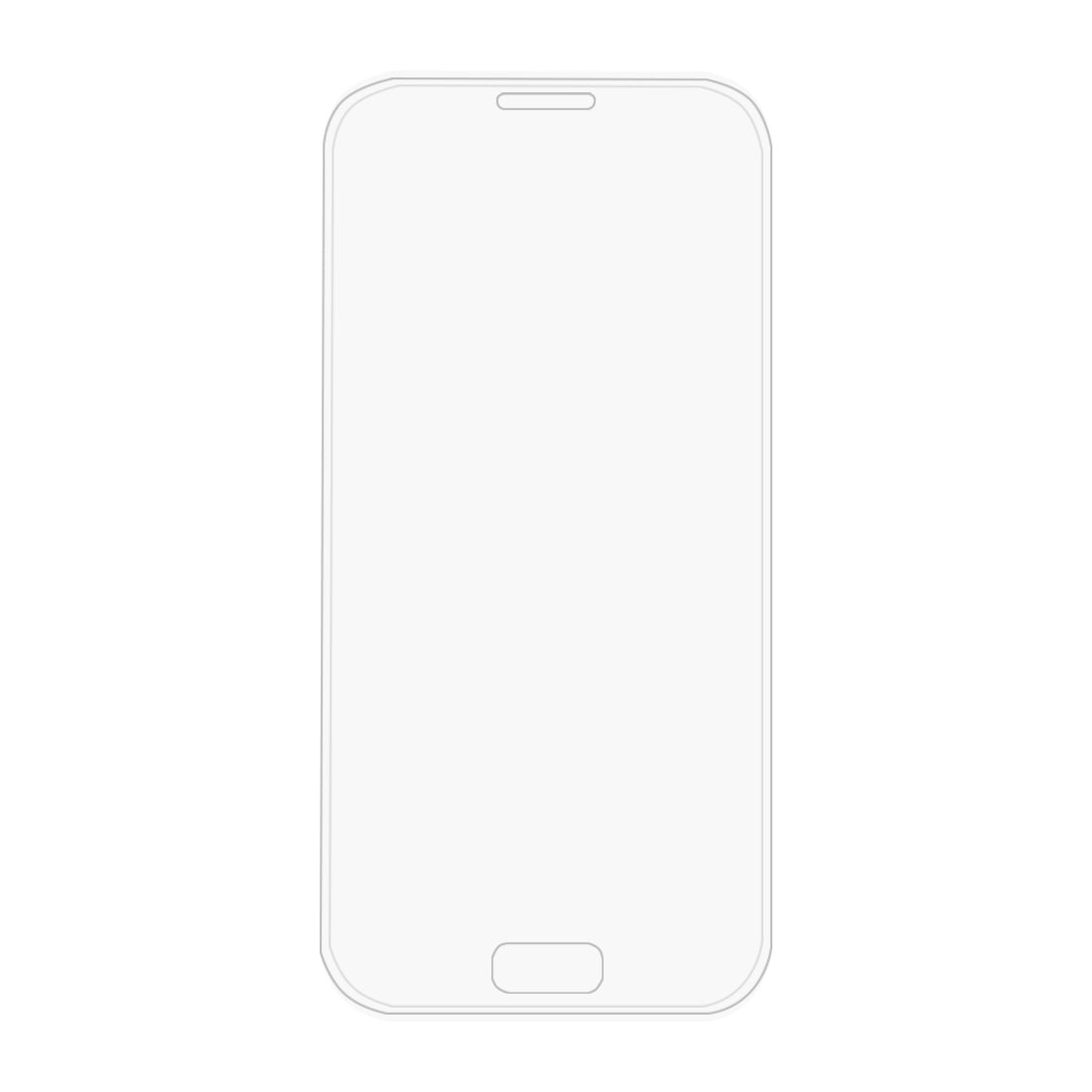 Schutzglas Folie Full Cover Curved Tempered Glass Film für Samsung Galaxy S7