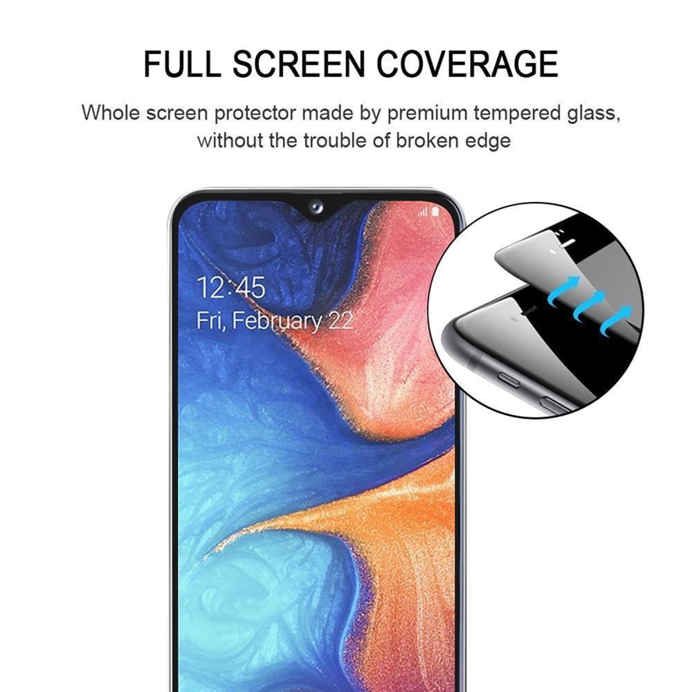 Schutzglas für SAMSUNG GALAXY A50 Full Cover Curved Tempered Glass Schutzfolie