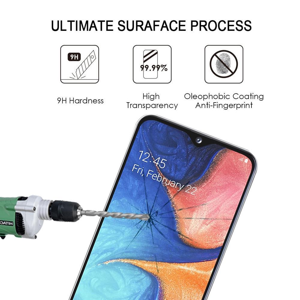 Schutzglas für SAMSUNG GALAXY A20e Full Cover Curved Tempered Glass Schutzfolie