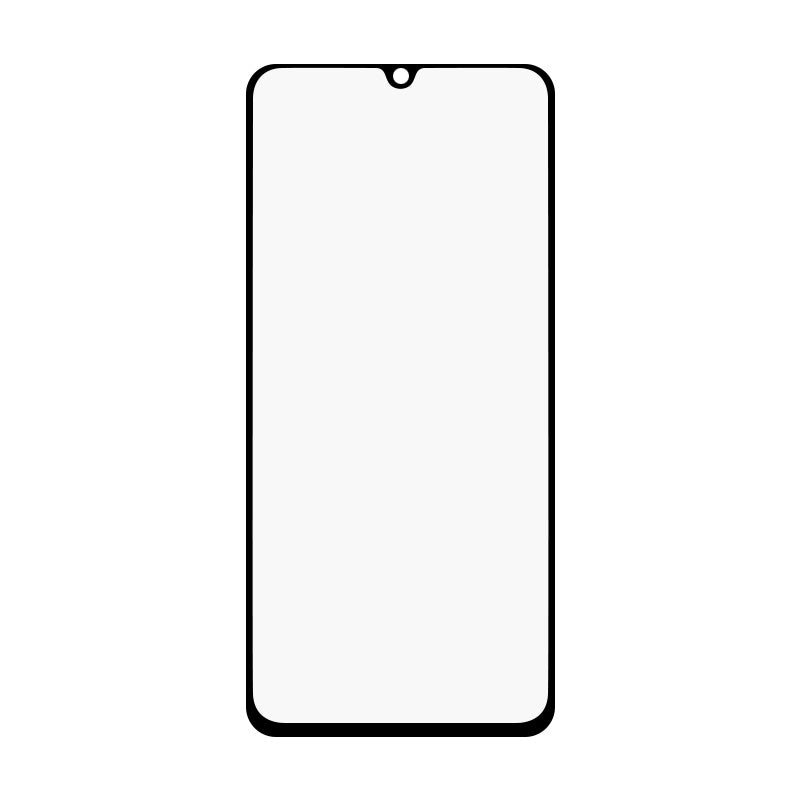Schutzglas für SAMSUNG GALAXY A70 Full Cover Curved Tempered Glass Schutzfolie