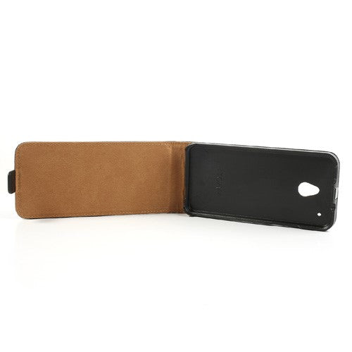 Flip Case für HTC One Mini M4 Genuine Split Echt Leder