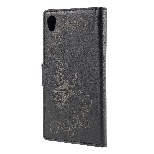 Wallet Case für Sony Xperia Z3+ PLUS Butterfly Pattern