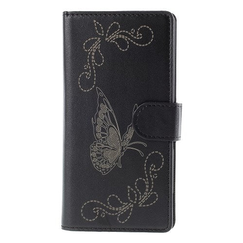 Wallet Case für Sony Xperia Z3+ PLUS Butterfly Pattern