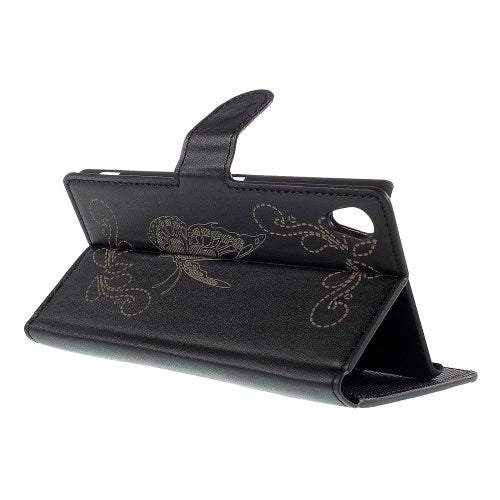 Wallet Case für Sony Xperia Z3+ PLUS Butterfly Pattern