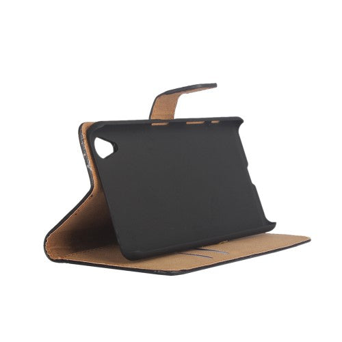 Wallet Case für Sony Xperia XA Genuine Split Echt Leder