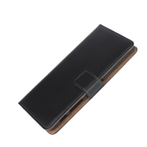 Wallet Case für Sony Xperia XA Genuine Split Echt Leder