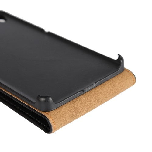 Flip Case für Sony Xperia XA Genuine Split Echt Leder