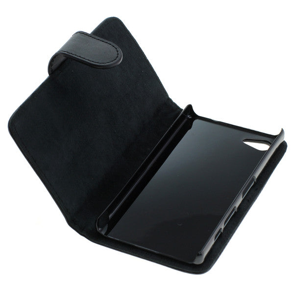 OTB Wallet Case für Sony Xperia Z5 Compact Book Style Magnet