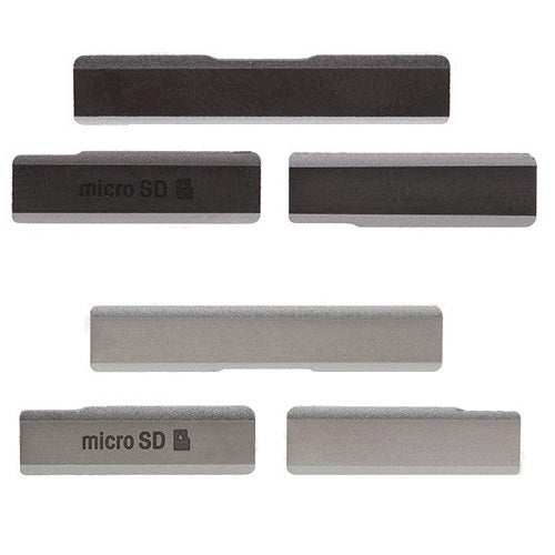 Sony Xperia Z1 L39h Dust Plug SD Card USB Port SIM Slot Cap