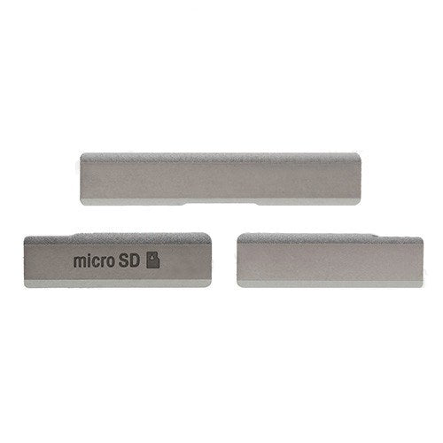 Sony Xperia Z1 L39h Dust Plug SD Card USB Port SIM Slot Cap