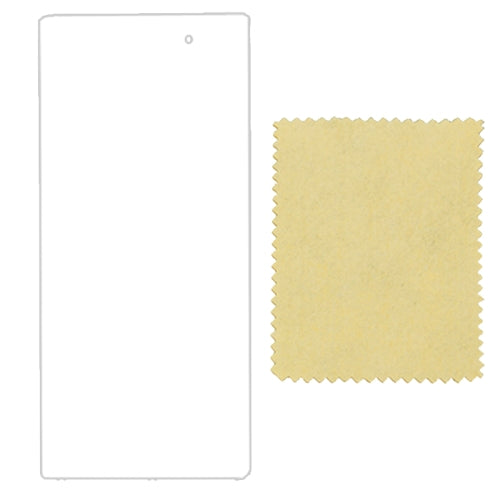 Sony Xperia Z1 L39h Display Schutzfolie Clear LCD Screen Reinigungstuch Klar
