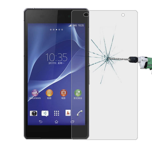 Schutzglas Schutzfolie Hartglas Folie 0,26mm Tempered Glass für Sony Xperia Z2