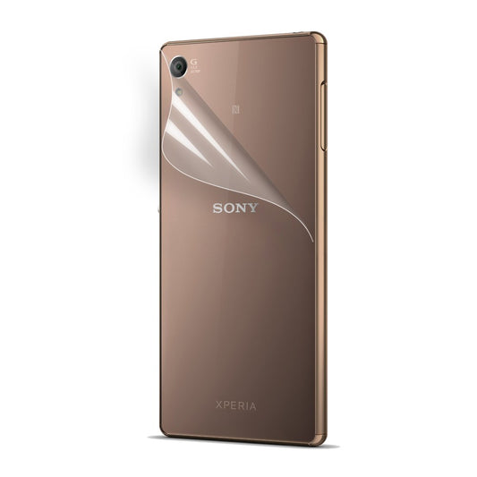 Sony Xperia Z3+ Plus Schutzfolie Rückseite Klar Back Clear Protector Film Tuch