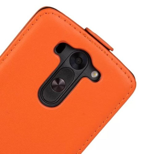 Flip Case für LG G3 S mini Echt Leder Vertikal