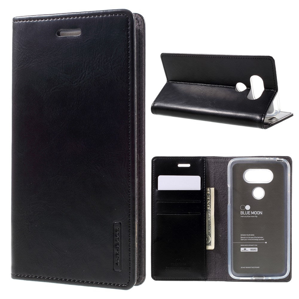 Wallet Case für LG G5 Mercury GOOSPERY Blue Moon Book Etui