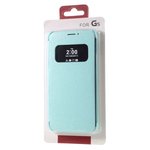 Wallet Case für LG G5 Window View Book Etui