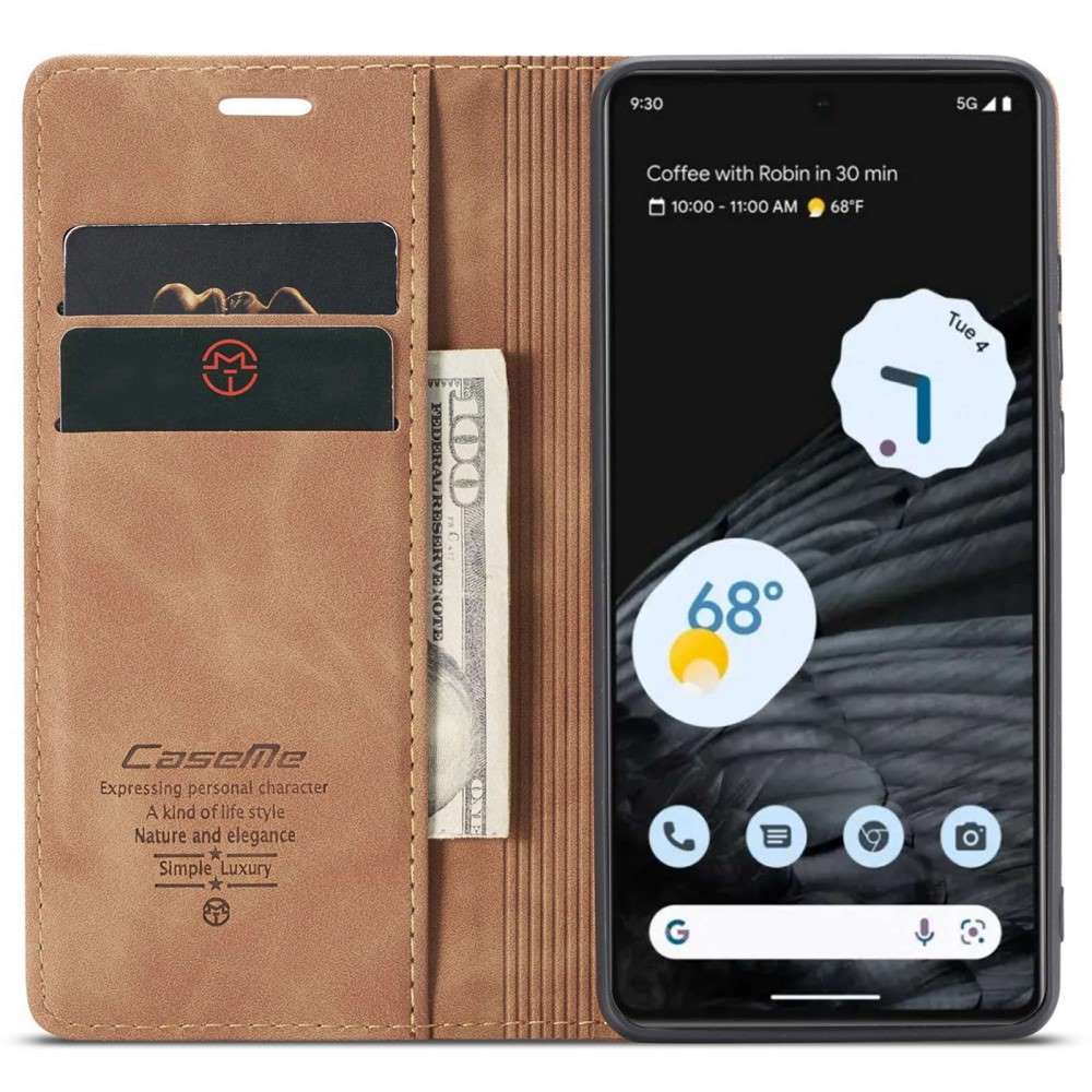 CASEME Handy Tasche für Google Pixel 7 Wallet 013 Series Klapp Hülle Business